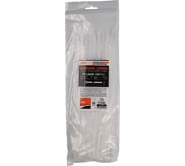 Кабельная стяжка Jazzway PCT 4,8x250-100WH PA6.6 1000 шт 5054004