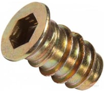 Гайка-футорка мебельная STARFIX М8х12,5х15 (20 шт в зип-локе) ЦИ-0000399168