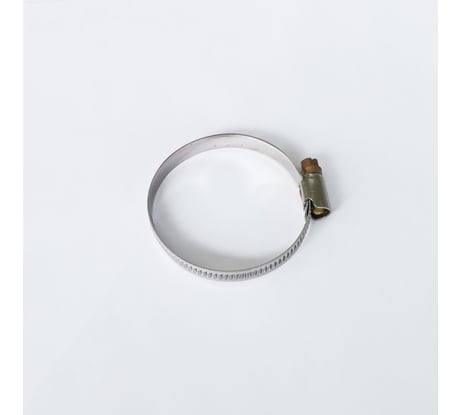 Червячный нержавеющий хомут Профитт 40-60 мм, под отвёртку, 2 шт. 1643951