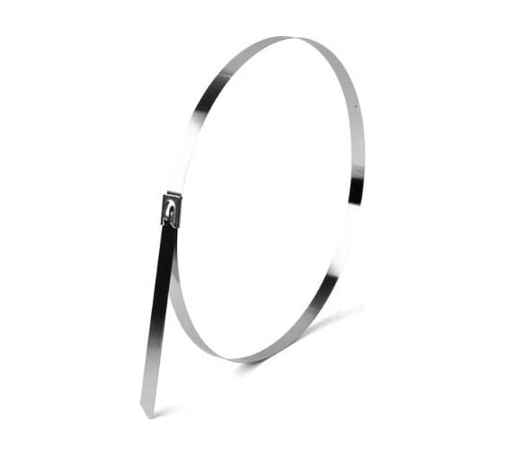 Хомут HLT AISI 316 из нержавеющей стали, 7.9x1000 (уп./100 шт.) 084-01-422