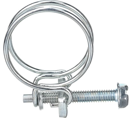 Двойной стальной хомут Boutte 25 мм, 2 шт. 0250455