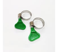 Стальной хомут бабочка Boutte 12 мм, шир. 8 мм, 2 шт. 0204571