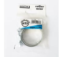 Стальной хомут Boutte 25 мм, ширина 14 мм, 2 шт. 0204380