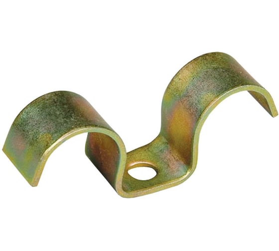 Крепёж для труб двойной BYR PEX 2 x 40 (10 шт) 9924