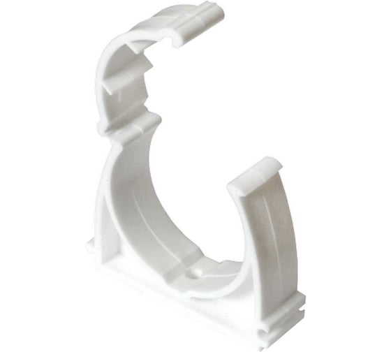 Крепёж для труб пластиковый одинарный BYR PEX 1х40 (50 шт) 9984