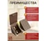 Мебельный уголок 23 Болта пластиковый темно-коричневый, 10 шт 18-0035ф10 4