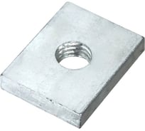 Гайка канальная Stalmax LPN CU M8 33х25х6 для С-образного профиля 30/38/40 мм (арт. 10705) оцинкованная сталь (уп. 50 шт) 10705-023
