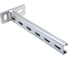 Консоль Stalmax LMS K-S 41х21х2,5-600 Strut, Т-образная (арт. 10533) оцинкованная сталь (уп. 1 шт) 10533-023 4