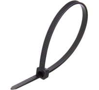 Стяжка кабельная Stalmax LS-B 2,5х100 черная (арт. 11507) нейлон 6.6 (уп. 100 шт) 11507-023