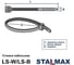 Стяжка кабельная Stalmax LS-B 3,6х300 черная (арт. 11513) нейлон 6.6 (уп. 100 шт) 11513-023 4