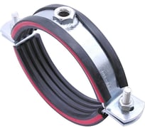 Хомут трубный Stalmax LCP-H2 260-274 (10) для высоких нагрузок (3,0х30) с виброгасителем и гайкой М16 (арт. 11438) оцинкованная сталь (уп. 15 шт) 11438-023