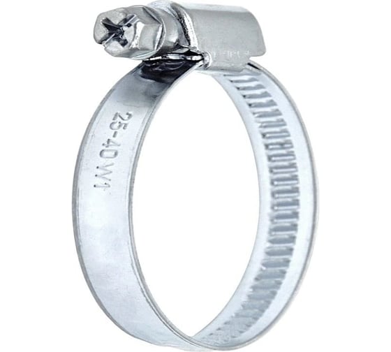 Хомут червячный Stalmax L-CW 32-50/9 DIN 3017-1 (арт. 11696) оцинкованная сталь (уп. 50 шт) 11696-023