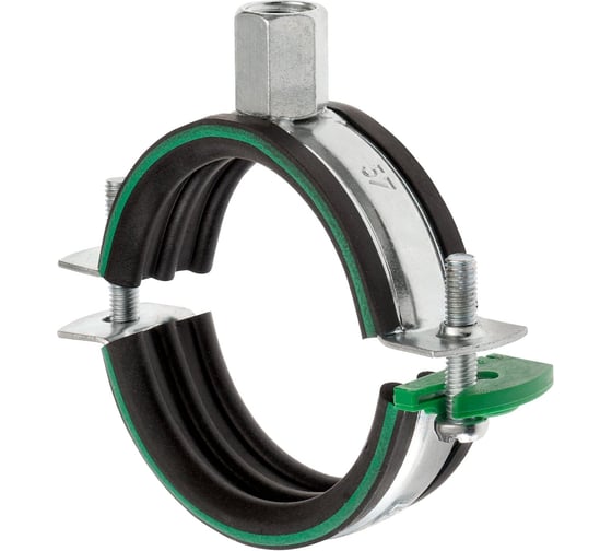 Хомут Mupro DUO оцинкованный, с изол. DGL, M8/M10, 15-19 мм 142939.1