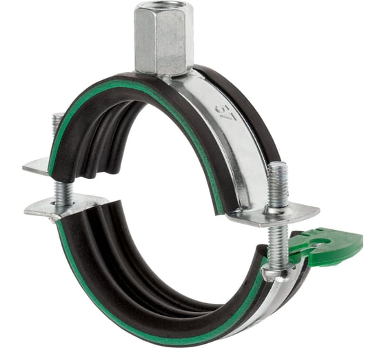 Хомут Mupro DUO оцинкованный, с изол. DGL, M8/M10, 59-63 мм 142946.1 1