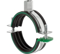 Хомут Mupro DUO оцинкованный, с изол. DGL, M8/M10, 33-37 мм 142942.1