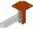 Страт-стойка УМС двойная 41х21х700 мм, горячий цинк SSD-21-700-HD 2