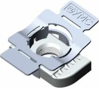 Страт-гайка УМС с фиксатором М10, ТДЦ 10 шт, SGF-10-TDZ