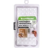 Накладки-протекторы для мебели самоклеящиеся BOOMHOUSE НАБОР 100 предметов, , 701832