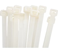 Кабельные стяжки Nord-Yada нейлоновые, 9.0х760 мм, белые, 100 шт. 902060