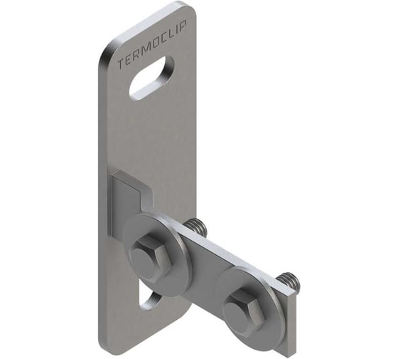 Фланец торцевой продольный Termoclip TEF L 28 4F2 M8 (25 шт/кор) 9115001-212