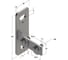 Фланец торцевой продольный Termoclip TEF L 28 4F2 M8 (25 шт/кор) 9115001-212 3