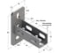 Фланец седельный универсальный Termoclip TSF U 28 4F6 (20 шт/кор) 9119001-212 2