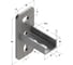 Фланец седельный продольный Termoclip TSF L 28 4F2 (24 шт/кор) 9117002-212 3