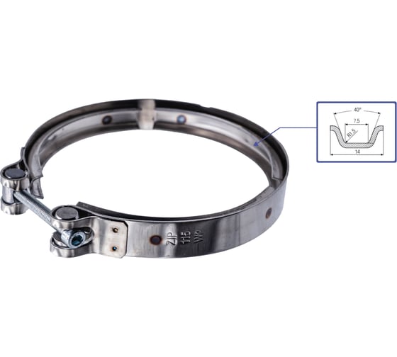 Хомут ZIP V-BAND O-115 арт. 52136