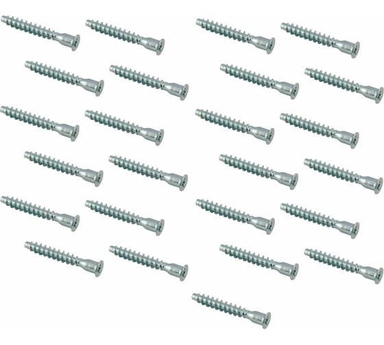 Винт-конфирмат Laurus 7x50 шестигранник комплект 25 шт 21520