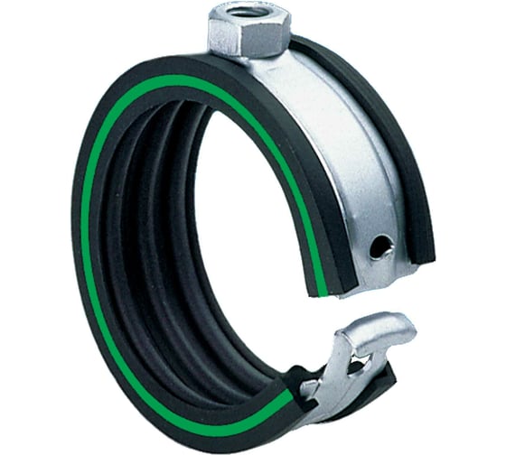 Хомут Mupro Safety Clip оцинкованный, с изол. DGL, M8 48.3 мм 123210.1 1