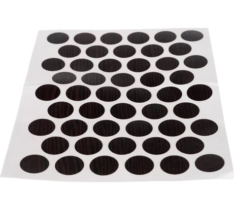 Заглушка на клею Локри пластина венге 50 шт. ЗКП венге