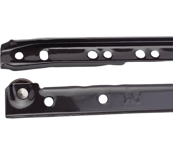 Роликовые направляющие Локри 350 мм, коричневые, 2 шт. EDS003-L350 MM BROWN
