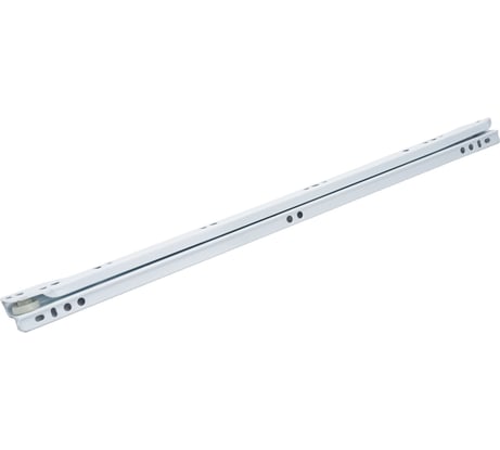 Роликовые направляющие Локри 450 мм, белые, 2 шт. EDS003-L 450 MM WHIT