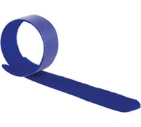 Хомуты для проводов (липучка) TDM ELECTRIC ХЛ 16х310 мм синий упаковка 20 штук SQ0515-0716