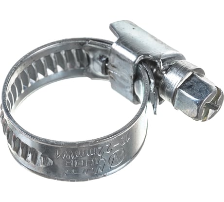 Червячный хомут Nord-Yada 12-22 мм, оцинк. сталь 904414