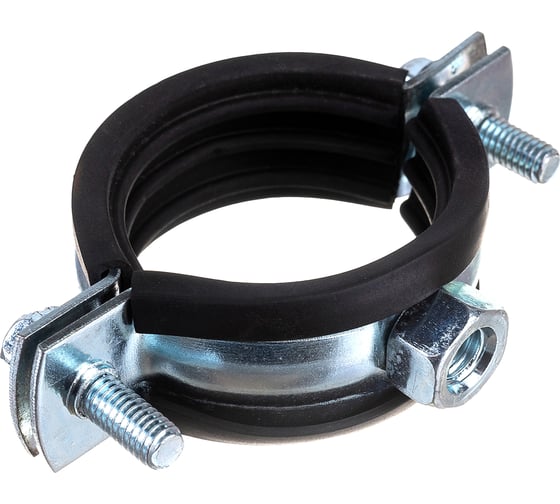 Трубный хомут Nord-Yada 1 1/4", 38-43 мм, из оцинкованной стали, с гайкой М8 904247