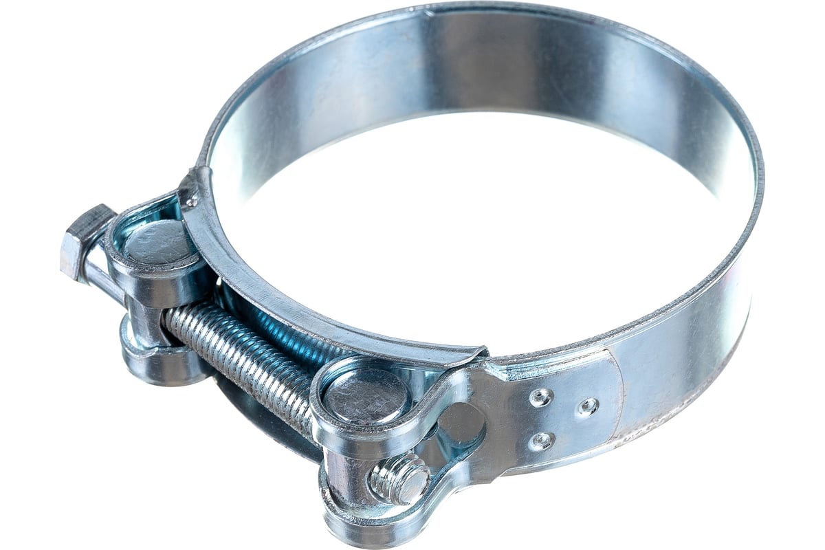 Силовой хомут Nord-Yada Д: 80-85 мм, Ш: 24 мм, Т: 1.5 мм, болт: М8х70 ...