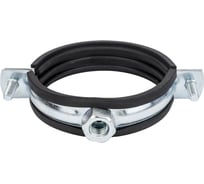 Трубный хомут Nord-Yada 2 1/2", 75-80 мм, из оцинкованной стали, с гайкой М10 904254