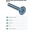 Винт меб.декор. СаМат Плюс М6х80 SW4 (стяжка) оц DIN7420 (10 шт) KRP-8038 2