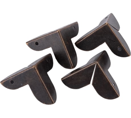 Декоративный угол Левша 22x22x22, бронза, 4 шт. У8-7249.СБ