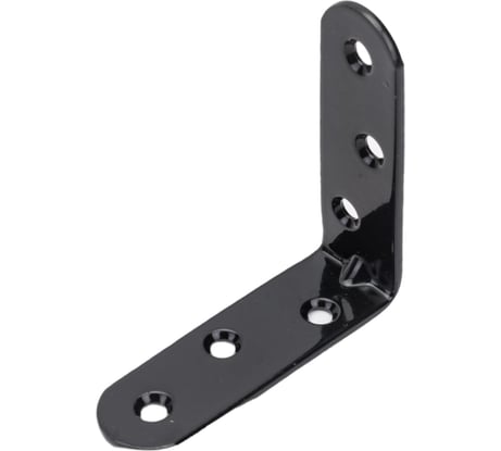 Мебельный уголок Левша 60x60x20, черный, 4 шт. У8-5029.Ч