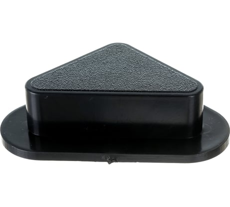 Угловая опора Левша черный пластик 4 шт. У8-9779