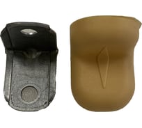 Крепежный стальной уголок Локри 20x20 мм, бежевый, 4 шт. 16/100