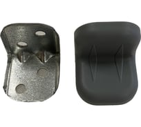 Крепежный уголок Локри 25x25 мм, серый, 4 шт. 2/200