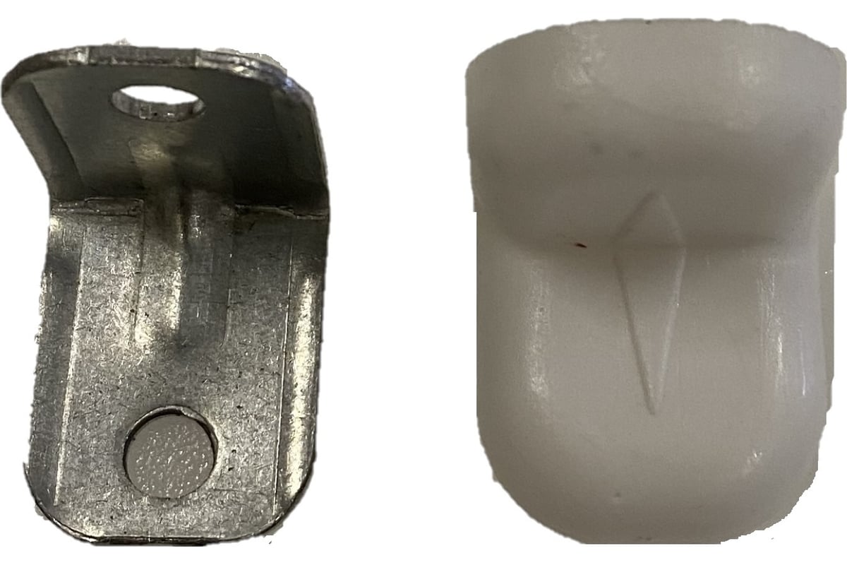 Крепежный стальной уголок Локри 20x20 мм, белый, 4 шт. 1/100 - выгодная ...