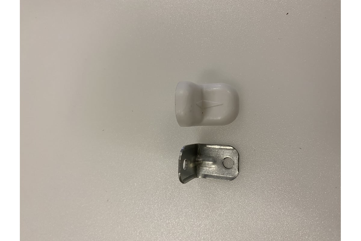 Крепежный стальной уголок Локри 20x20 мм, белый, 4 шт. 1/100 - выгодная ...