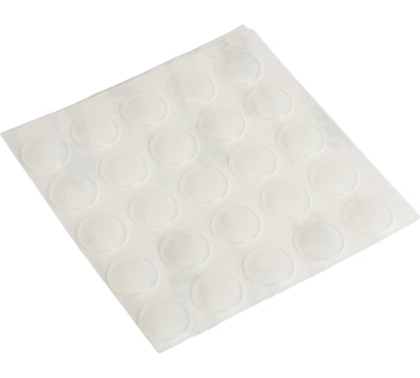 Самоклеящийся буфер Локри прозрачный, пластина 25 шт. DMP25