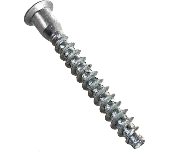 Шурупная стяжка Локри 6.3x50 мм, шестигранник, 20 шт. СТ 6,3