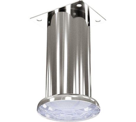 Мебельная опора Локри В-140, 50x200 мм, хром 125-304