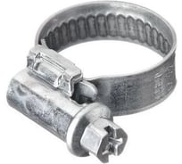 Хомут металлический СаМат Плюс 16-27, 9мм (6 шт) SanT-1570